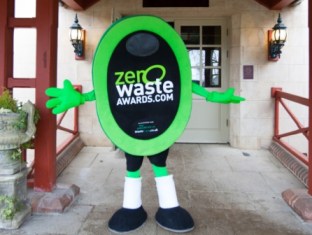Zero Hero, the mascot for the Zero Waste Awards